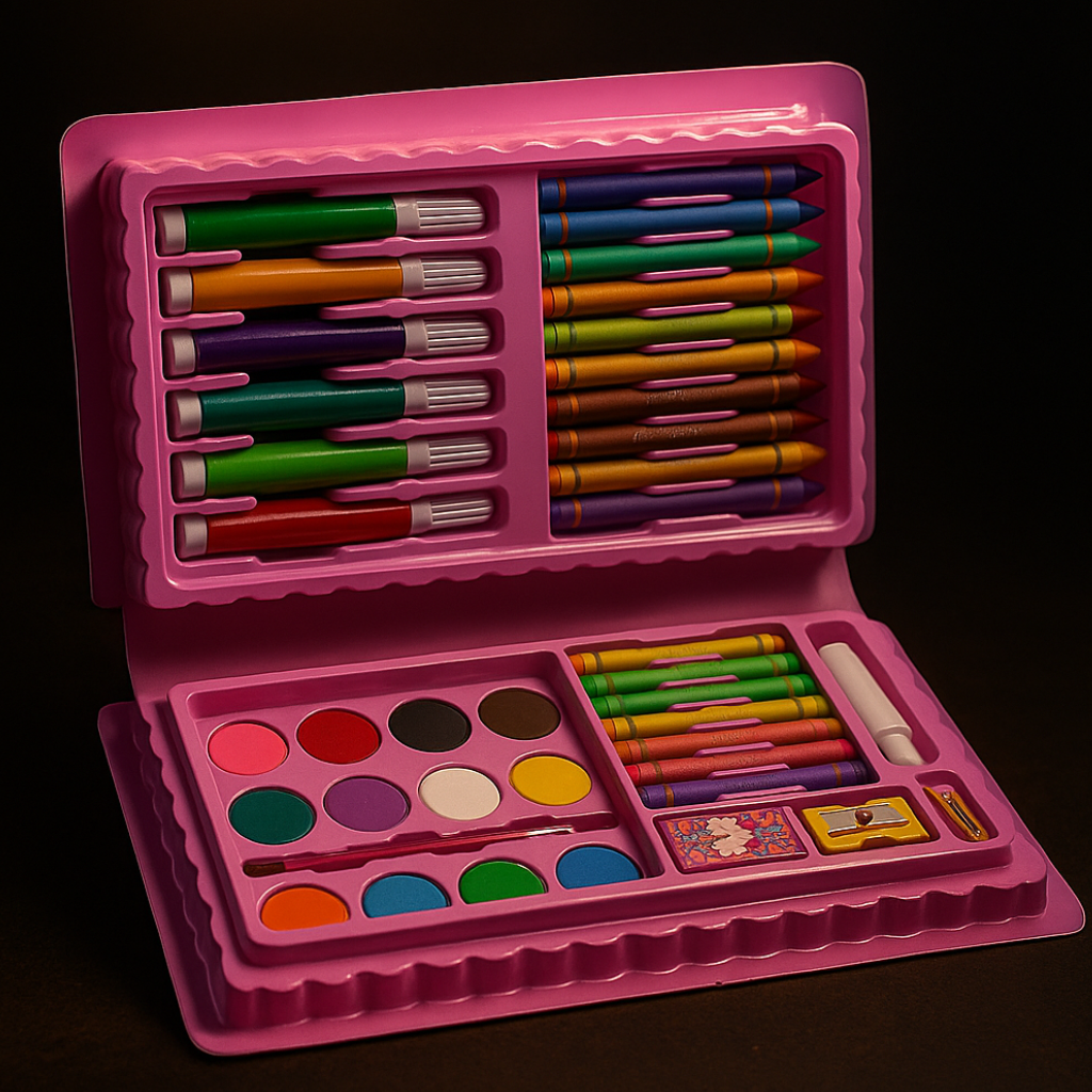 42-piece Complete Coloring Kit For Kids