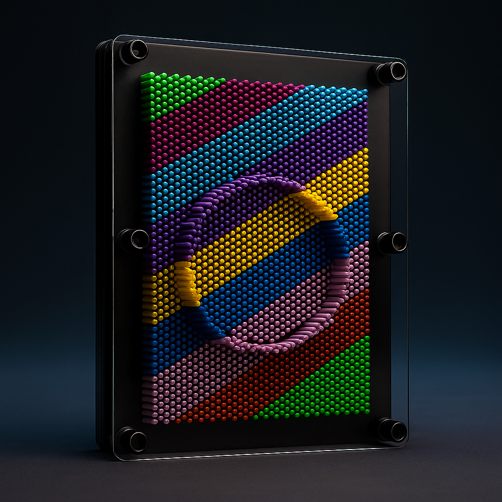 3d Pin Art Impressions Sculpture Play Toy