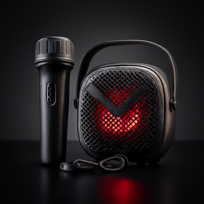 Greatnice Wireless Speaker- Portable Microphone Big Soundwith  Voice Changer