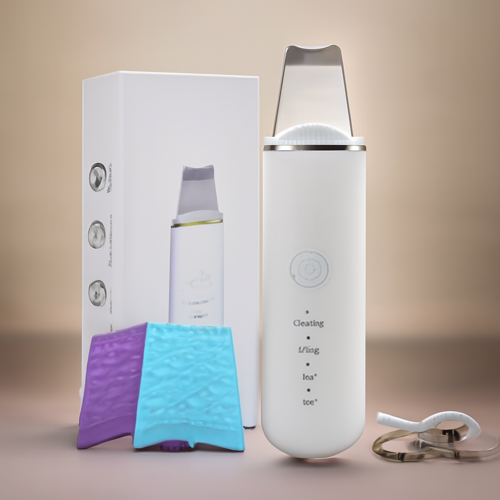 Rechargeable Ultrasonic Skin Scrubber