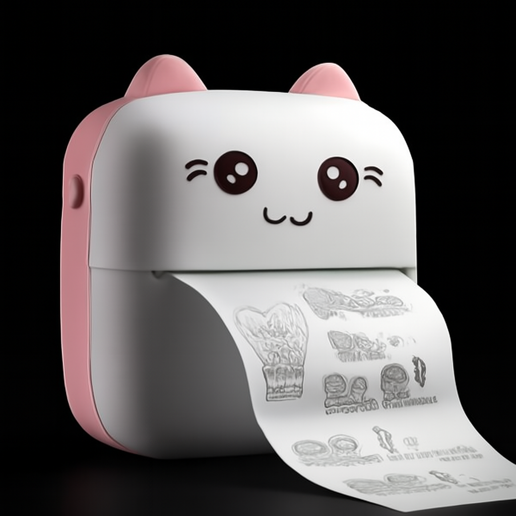 Mini Portable Pocket Thermal Printer (random Color)