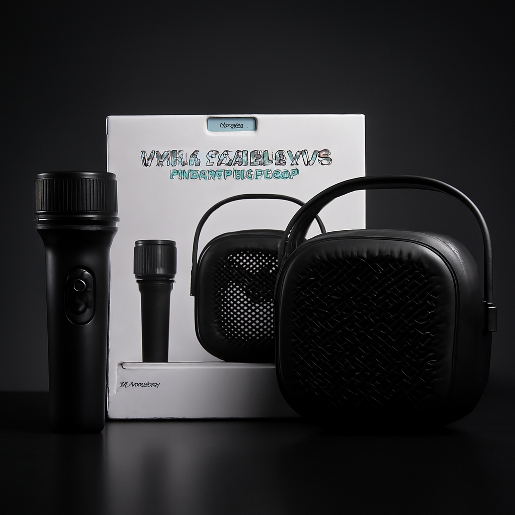 Greatnice Wireless Speaker- Portable Microphone Big Soundwith  Voice Changer