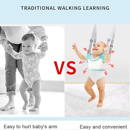 Toddler Baby Walking Harnesses Adjustable Kids Walker Helper Walking Assistant Baby