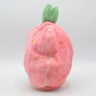 Rabbit New Creative Strawberry Rabbit Plush Soft Doll Hug Pillow | Best Quality Stuff Toy For Babies & Kids – Random Color