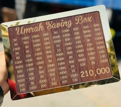 Umrah Saving Box – Box For Umrah Saving | Umrah Saving Box