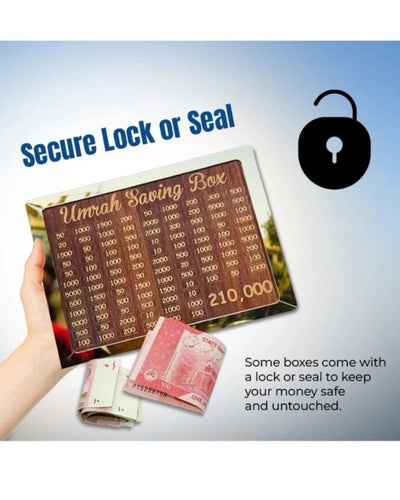 Umrah Saving Box – Box For Umrah Saving | Umrah Saving Box