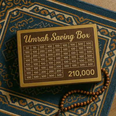 Umrah Saving Box – Box For Umrah Saving | Umrah Saving Box