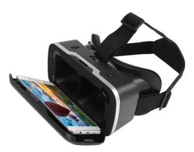 3d Virtual Reality Box. With Remote ( Black )